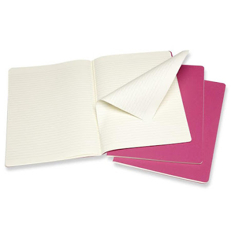 3 x Cahier Journal XL Pink